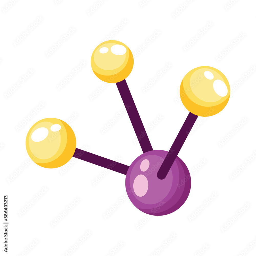 Science icon molecule chemistry Science icon molecule chemistry