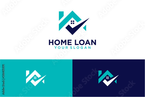 home loan logo design