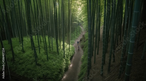 Race Through the Jungle: The Middle of the Bamboo Forest Marathon, GENERATIVE AI