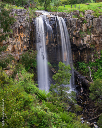 waterfall in the forest near Daylesford.