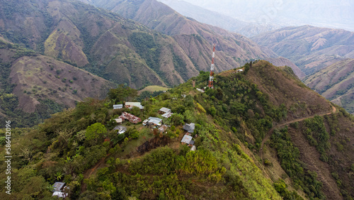 view from the top of mountain, vereda Cordillera, Santa Fe de Antioquia