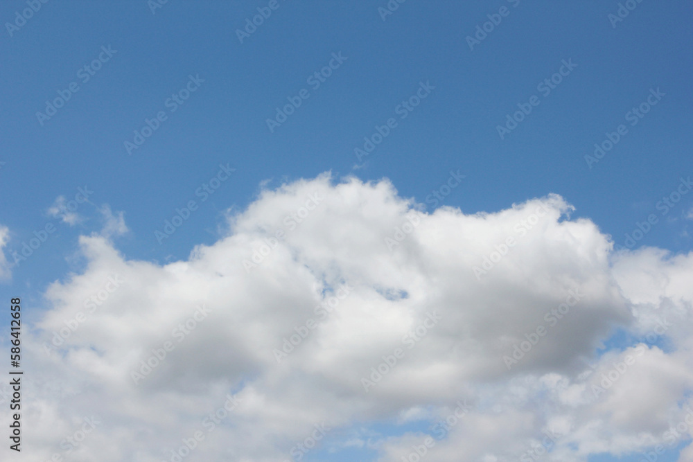 clouds in the blue sky clouds in the blue sky