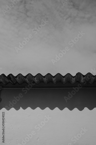 roof tiles on a roof