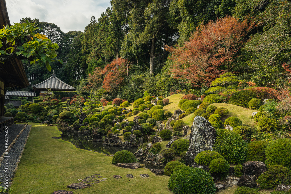 龍潭寺の日本庭園