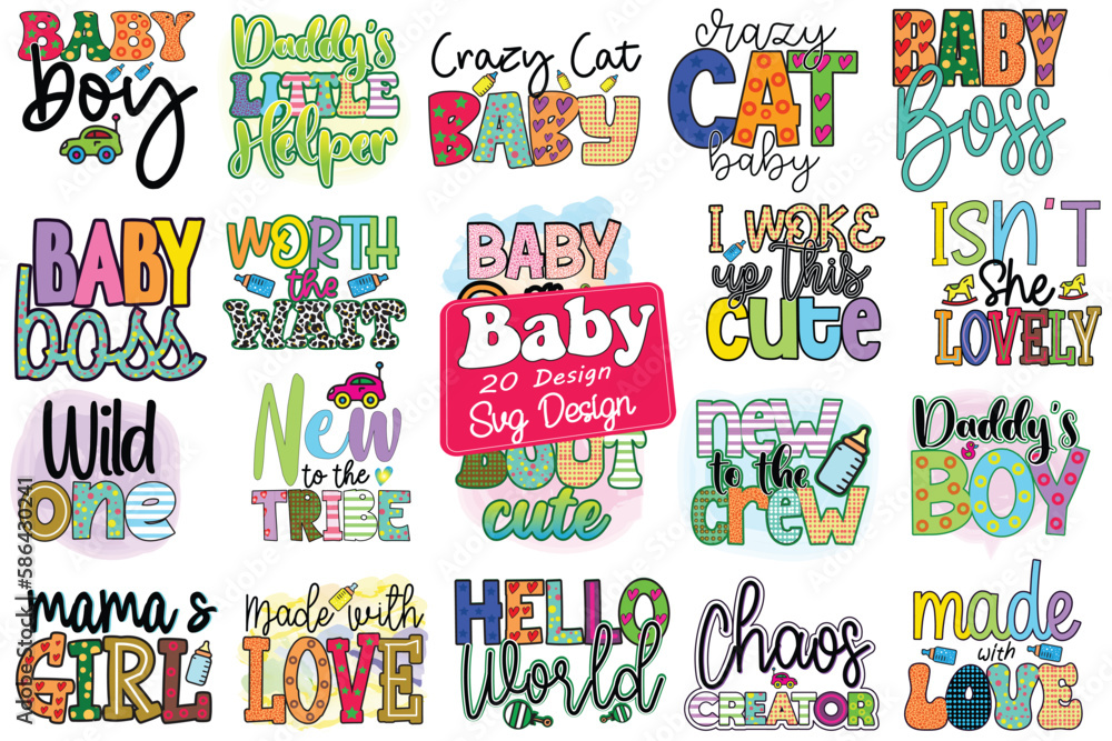 Baby SVG Bundle Baby SVG Bundle