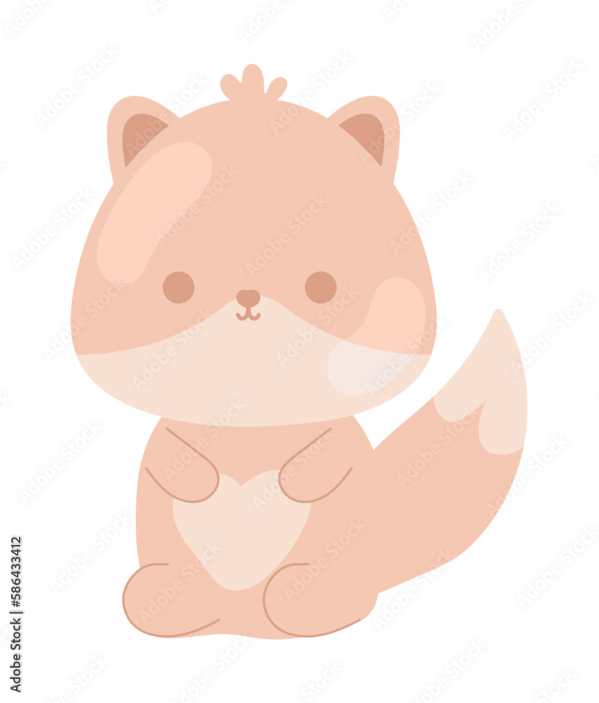 fox kawaii animal fox kawaii animal