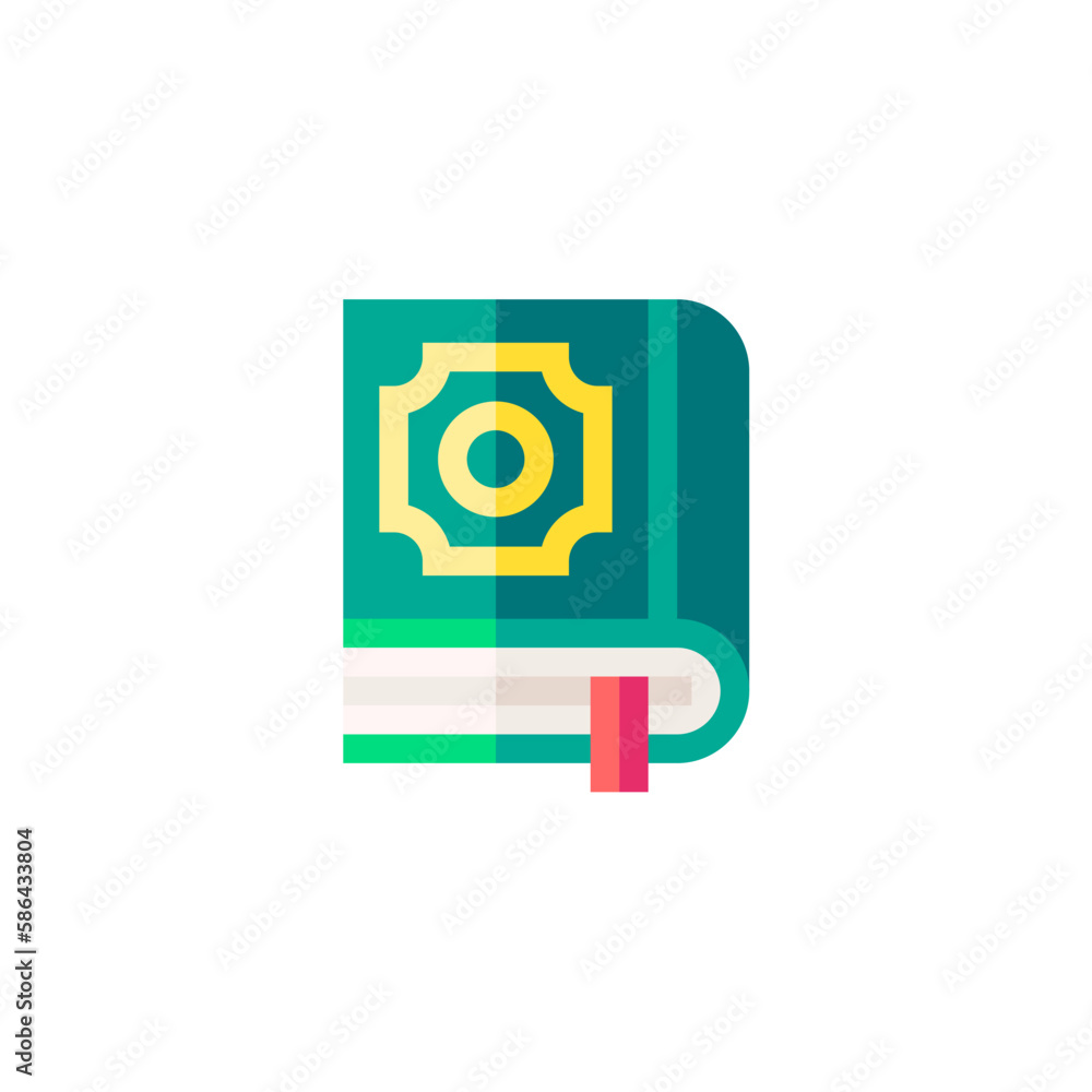 icon quran with green color Ramadan and Islamic Eid icon quran with green color Ramadan and Islamic Eid