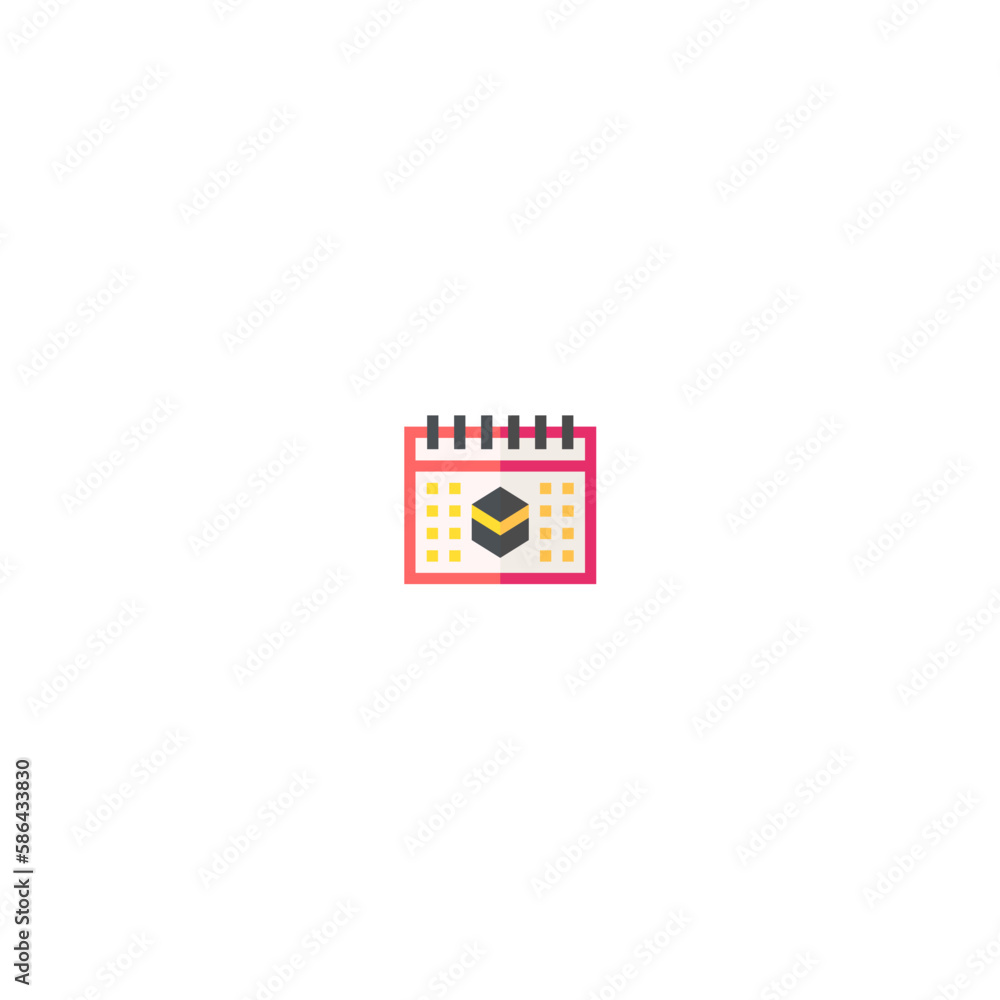 icon calender hajj Ramadan and Islamic Eid icon calender hajj Ramadan and Islamic Eid