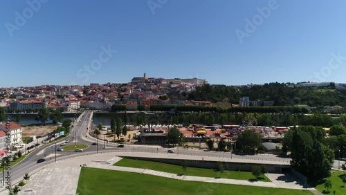 City of Coimbra Drone Footage, Portugal