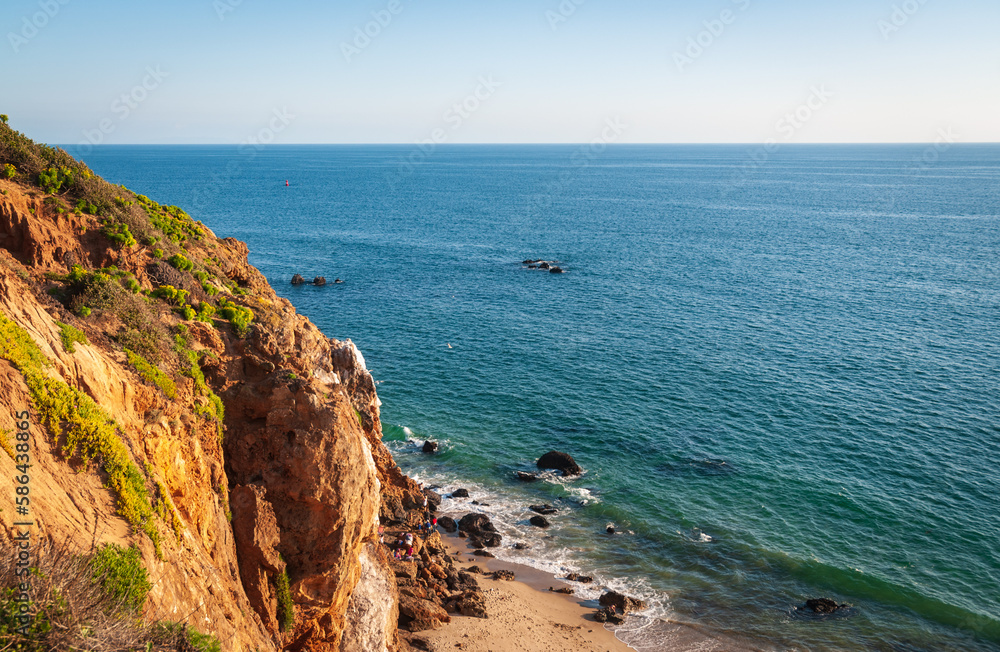 Morning at Point Dume State Beach