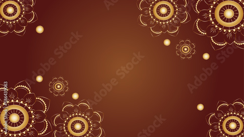 luxurious golden background design illustration