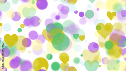Background pattern abstract design texture. Seamless. With hearts. Theme is about pattern, blurred, sparkles, inspiration, flare, graphic, glows, air, circle, textured, texture, colorful