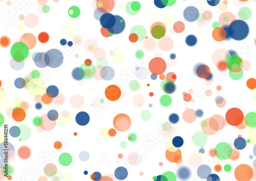 Background pattern abstract design texture. Seamless. Theme is about decoration, wall, colorful, defocused, blurry, overflows, flare, overlay, sequins, soft, texture, circle, graphic, illuminated
