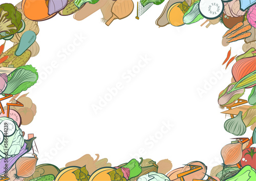 Background pattern abstract design texture. Tennis and Health food. Border frame, transparent background. Theme is about tennis balls, in the peel, game, corn, heads, inventory, netting