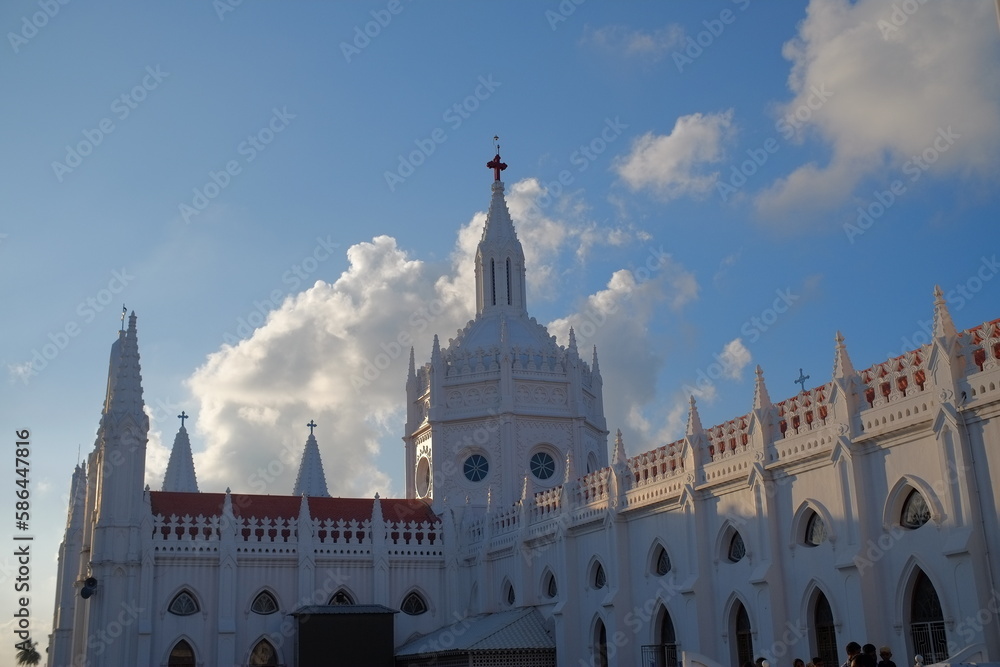 Fototapeta premium church view