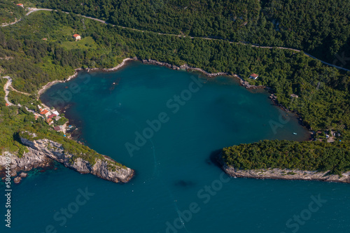 Gideros bay view, Cide, Kastamonu, Turkey, also the most beautiful natural Bay of your Black Sea, dating from the Genoese photo