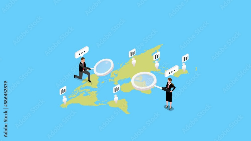 Head hunting - looking for employees or customers from around the world Head hunting - looking for employees or customers from around the world