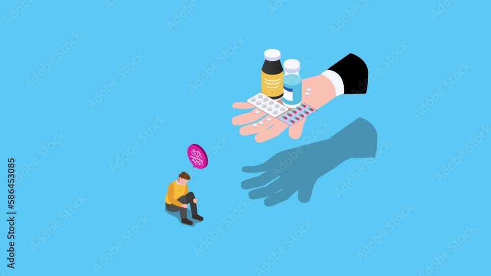 Offering medications to a guy have problems with mental health