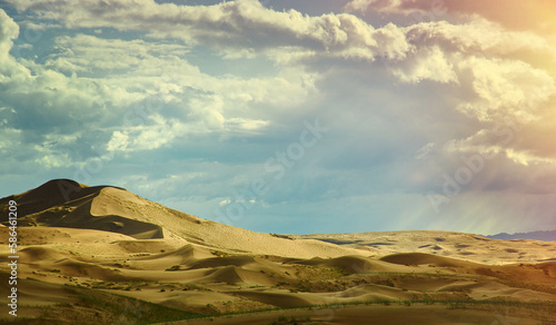 Mongolia. Sands Mongol Els dunes