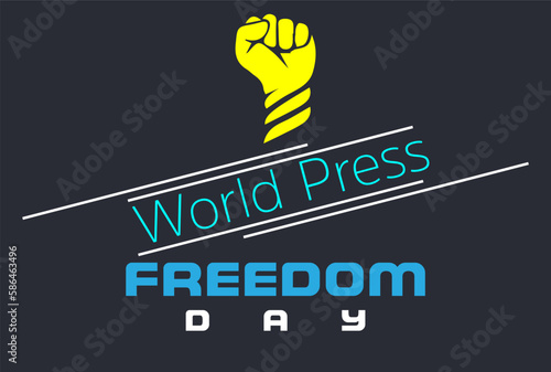 World Press Freedom Day Vector Art.