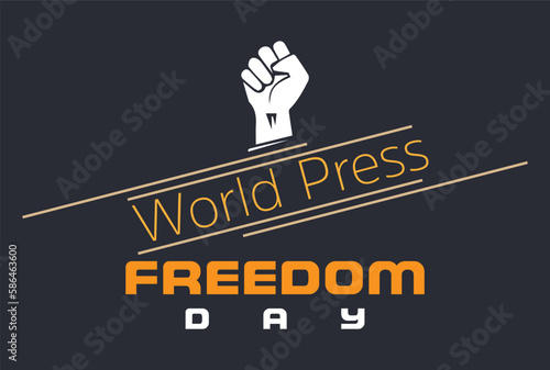 World Press Freedom Day Vector Art.