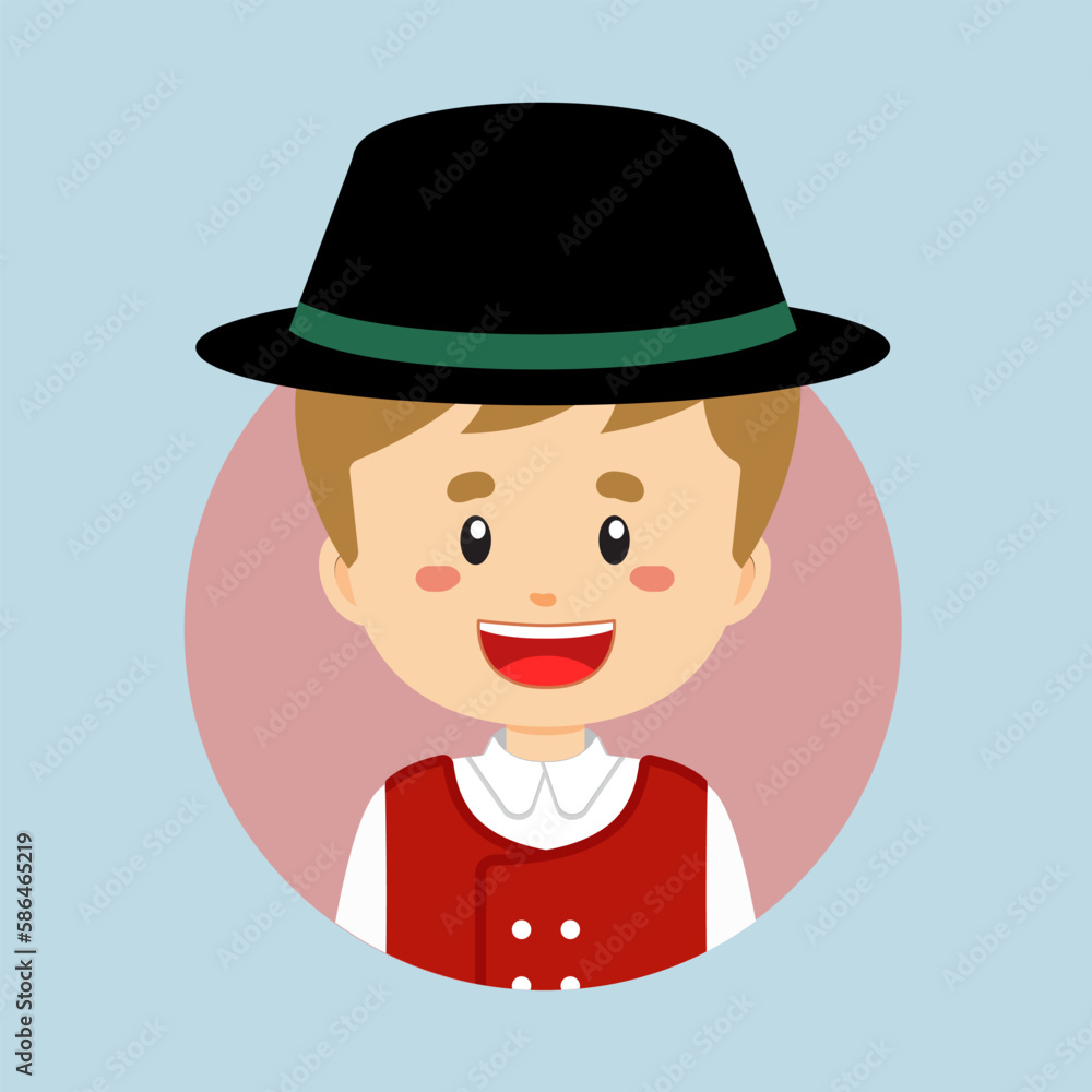 Avatar of a Norway Character Avatar of a Norway Character