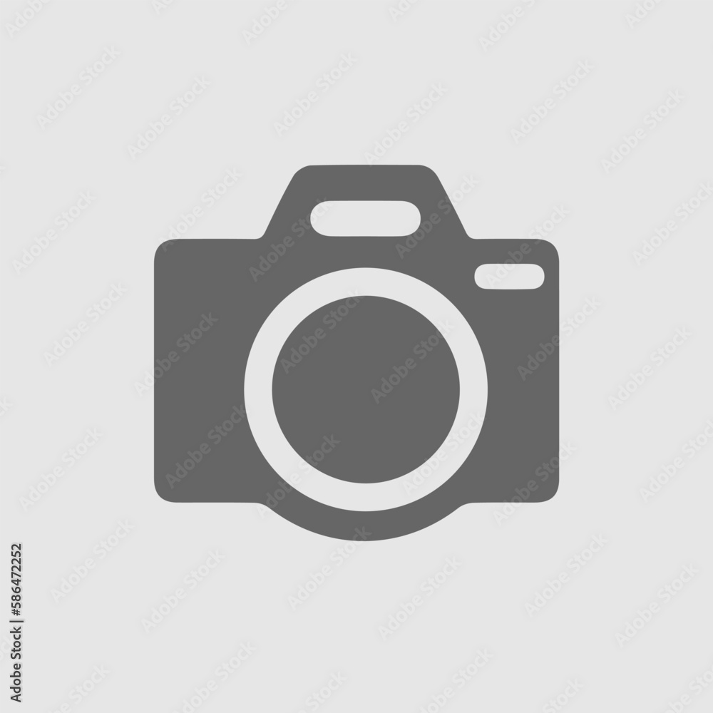 Photo camera vector icon. Simple isolated sign. Picture photo logo vector icon. Photo camera vector icon. Simple isolated sign. Picture photo logo vector icon.