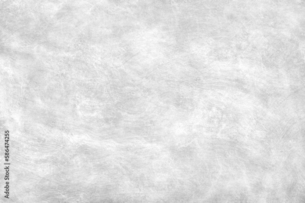 Naklejka premium Concrete wall white and gray color for background. Old grunge textures with scratches and cracks. White and gray painted cement wall texture.