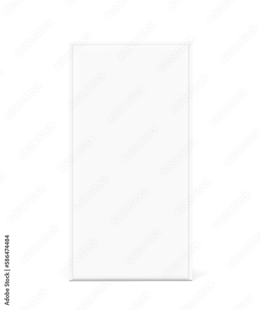 Universal mockup of blank cardboard box. Vector illustration isolated on white background, ready and simple to use for your design. Flat lay view. EPS10. Universal mockup of blank cardboard box. Vector illustration isolated on white background, ready and simple to use for your design. Flat lay view. EPS10.