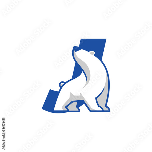 Polar Bear Alphabet J