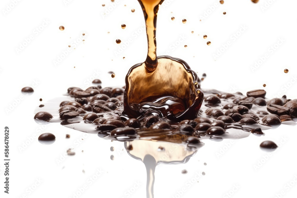 chocolate splash isolated on white chocolate splash isolated on white