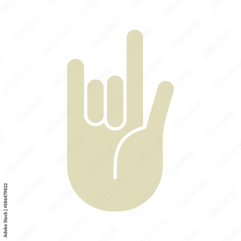 Hand convey different messages. transparent background. Designed for web and software interfaces.