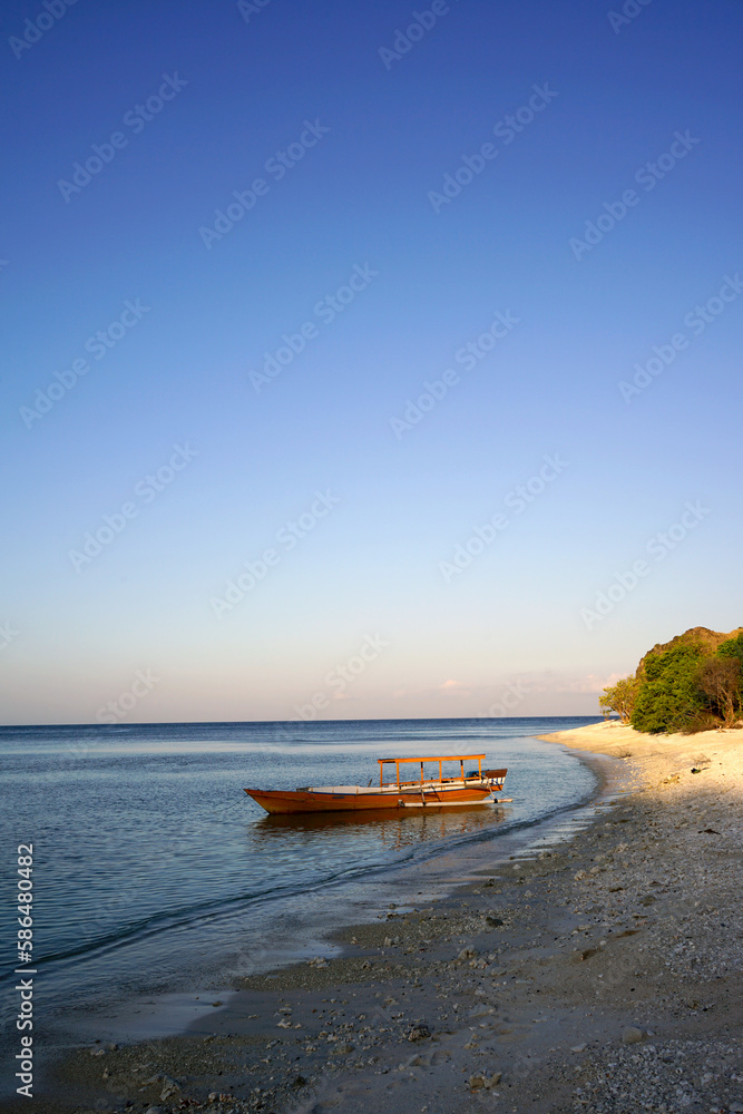 boat on the beach