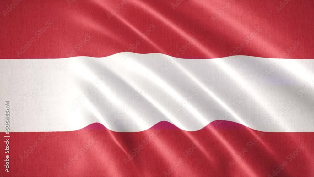 Realistic waving flag of Austria Animation. 4K Realistic waving flag of Austria Animation. 4K