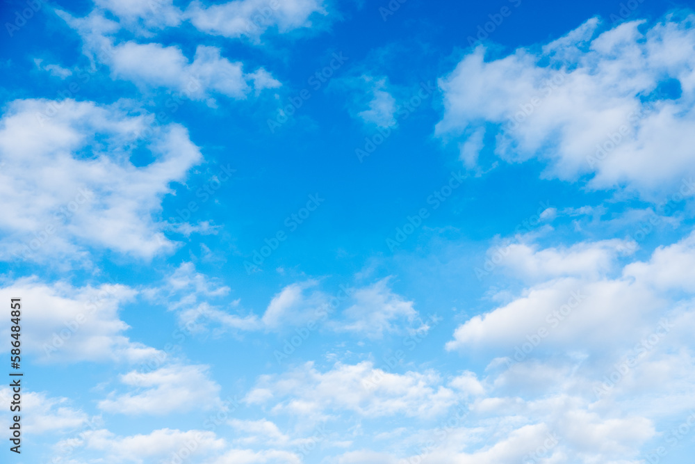 blue sky and cloud background