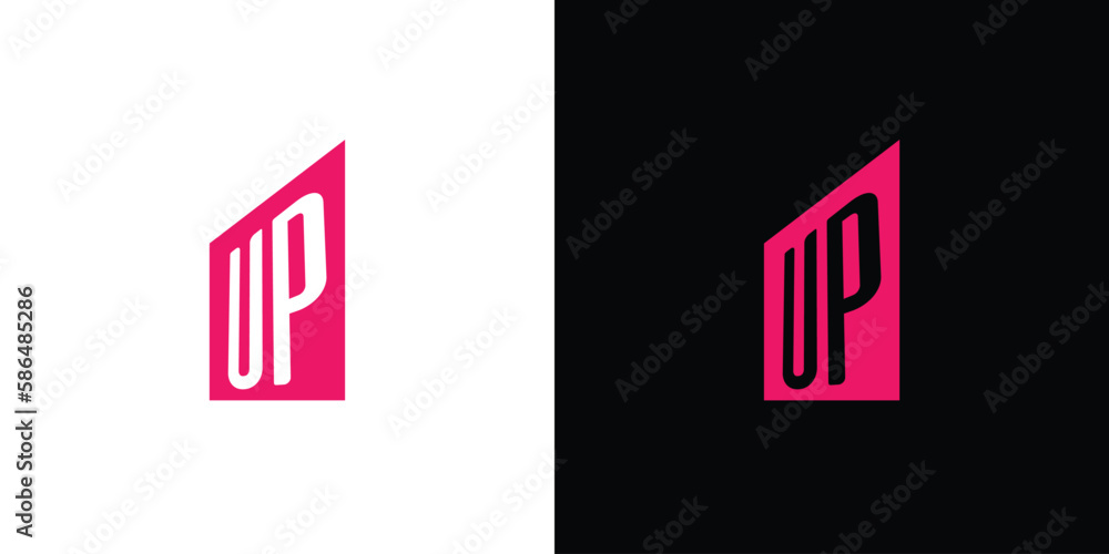 Simple and modern Up logo design 4 Simple and modern Up logo design 4