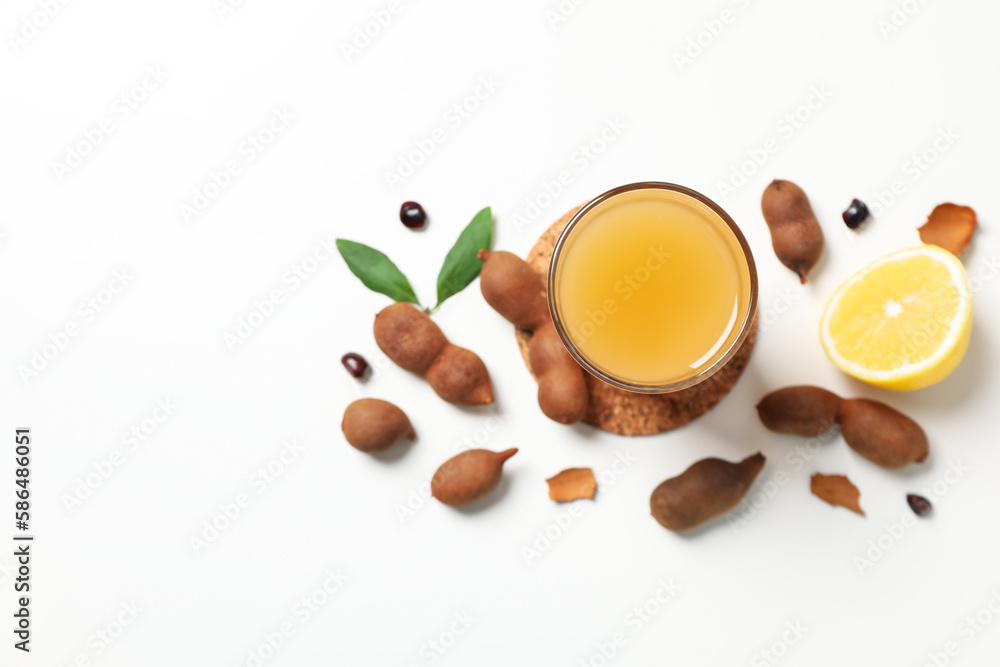 Fresh sweet drink - tamarind juice, tasty drink for refreshing Fresh sweet drink - tamarind juice, tasty drink for refreshing
