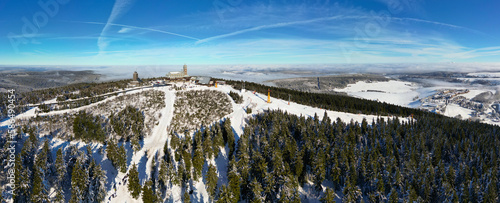 Fichtelberg Oberwiesenthal Schnee Skisaison photo