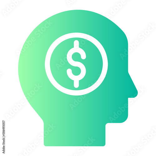 mindset gradient icon