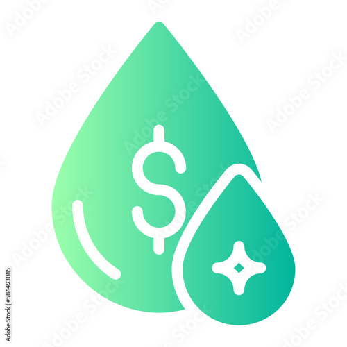 liquidity gradient icon