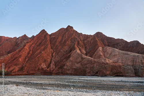 Mountains in mr tucker Scenic Area  Xinjiang        
