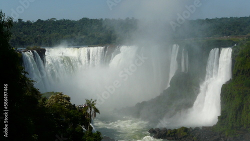 View of Iguazu Falls  Argentina