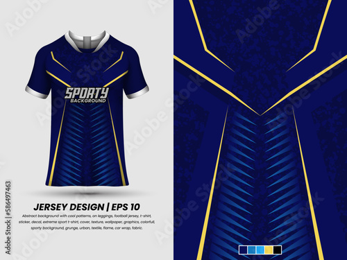 Abstract background with grunge pattern, ready to print, sublimation design, mockup jersey.