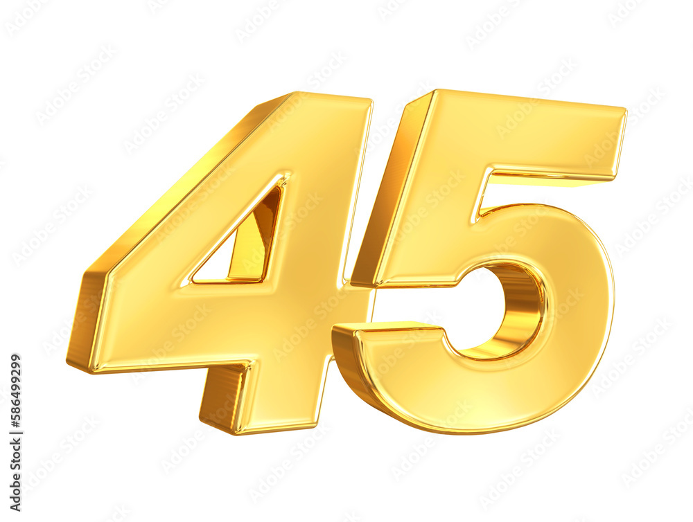 45 Golden Number