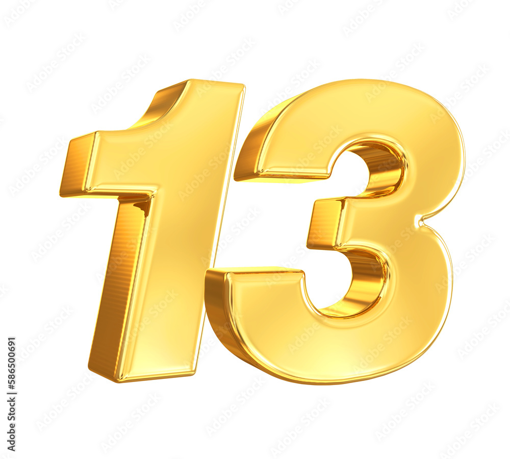 13 Golden Number