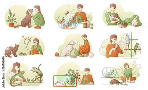 People With Pets Set