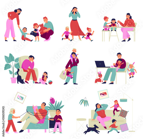 Stressed Parenting Set