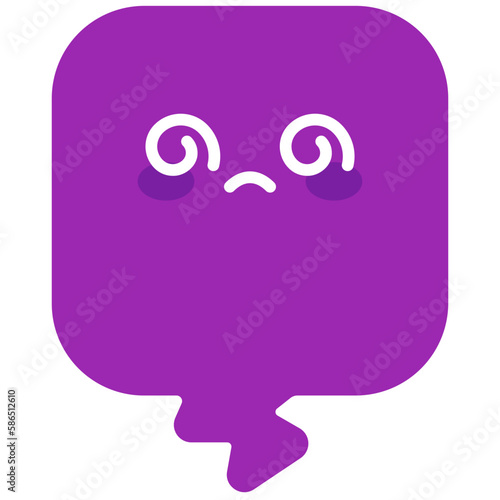 speech flat icon