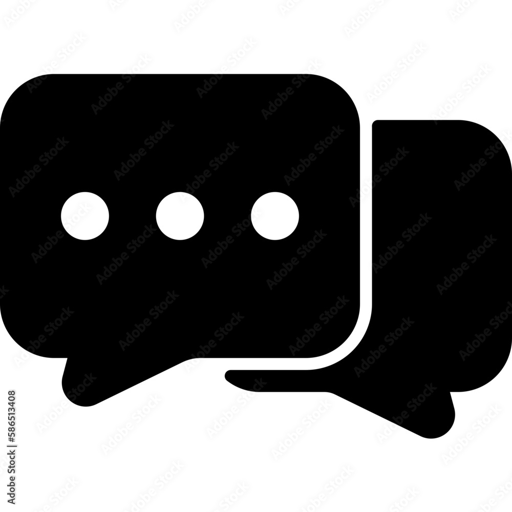 speech glyph icon speech glyph icon
