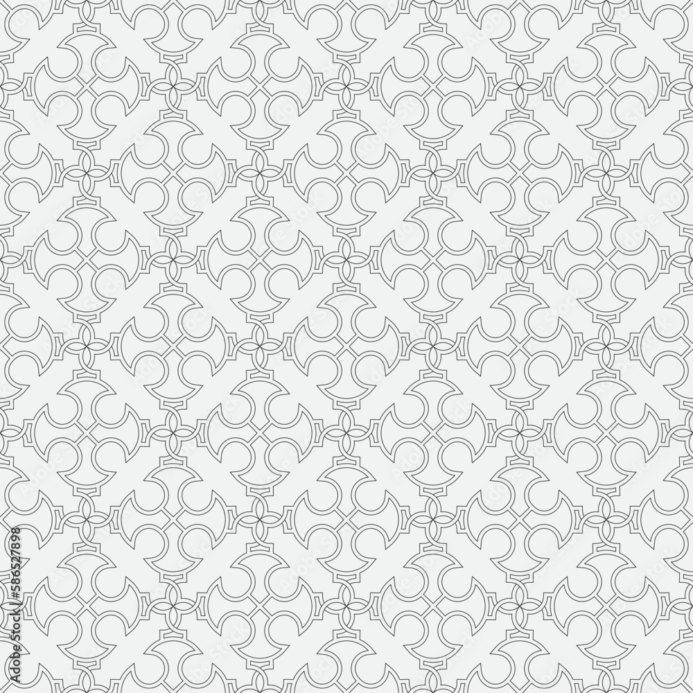 Vector seamless pattern. Modern stylish texture. Monochrome, linear abstract background. Vector seamless pattern. Modern stylish texture. Monochrome, linear abstract background.